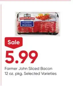 Stater Bros Farmer John Sliced Bacon offer