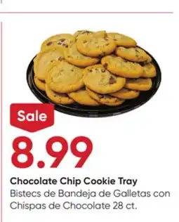 Stater Bros Chocolate Chip Cookie Tray offer