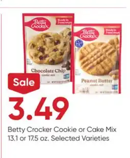 Stater Bros Betty Crocker Cookie or Cake Mix offer