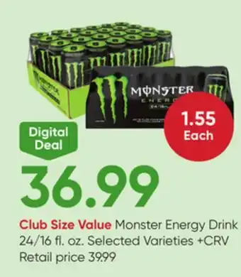Stater Bros Monster Energy Drink offer