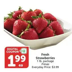 Albertsons Fresh Strawberries offer