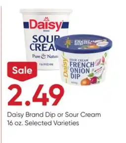 Stater Bros Daisy Brand Dip or Sour Cream offer