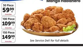 Albertsons Fried,Baked or Mango Habanero offer