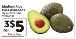 Albertsons Medium Ripe Hass Avocados offer