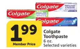Albertsons Colgate Toothpaste offer