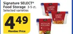 Albertsons Signature SELECT Food Storage offer