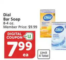Albertsons Dial Bar Soap offer