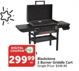 Albertsons Blackstone 2 Burner Griddle Cart offer