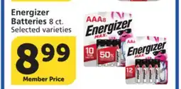 Albertsons Energizer Batteries offer