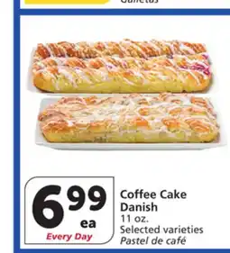 Albertsons Coffee Cake Danish offer