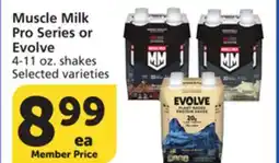 Albertsons Muscle Milk Pro Series or Evolve offer
