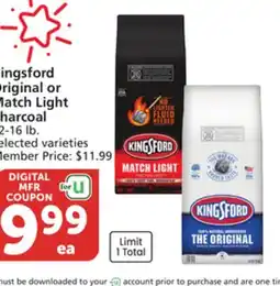 Albertsons Kingsford Original or Match Light Charcoal offer