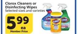 Albertsons Clorox Cleaners or Disinfecting Wipes offer