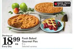 Pavilions Fresh Baked Gourmet Pies offer
