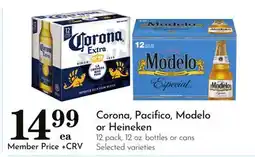 Pavilions Corona, Pacifico, Modelo or Heineken offer