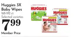 Pavilions Huggies 3X Baby Wipes offer