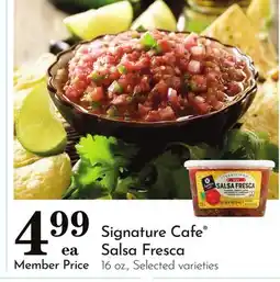 Pavilions Signature Cafe Salsa Fresca offer