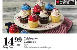 Pavilions Celebration Cupcakes offer