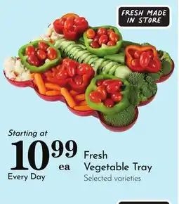 Pavilions Fresh Vegetable Tray offer