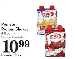 Pavilions Premier Protein Shakes offer