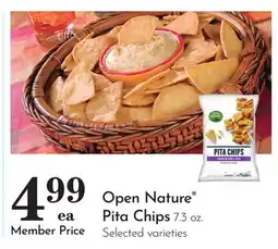 Pavilions Open Nature Pita Chips offer