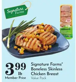 Pavilions Signature Farms Boneless Skinless Chicken Breast offer