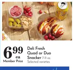 Pavilions Deli Fresh Quad or Duo Snacker offer