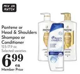 Pavilions Pantene or Head & Shoulders Shampoo or Conditioner offer