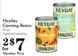 Pavilions Heyday Canning Beans offer