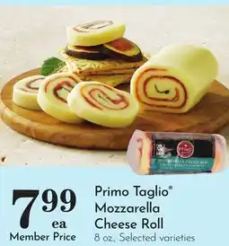 Pavilions Primo Taglio Mozzarella Cheese Roll offer