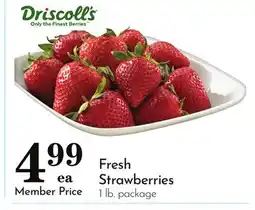 Pavilions Fresh Strawberries offer