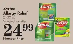 Pavilions Zyrtec Allergy Relief offer