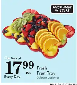 Pavilions Fresh Fruit Tray offer