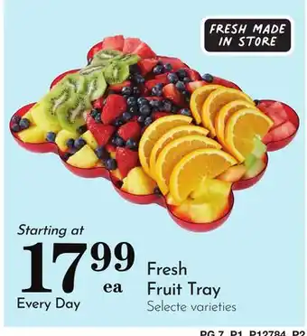 Pavilions Fresh Fruit Tray offer