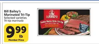Vons Bill Bailey's Marinated Tri-Tip offer