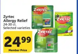 Vons Zyrtec Allergy Relief offer