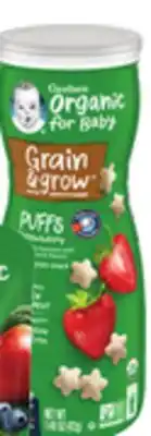 Vons Gerber Puffs offer