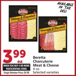 Vons Beretta Charcuterie Meat & Cheese offer