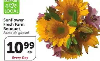 Vons Sunflower Fresh Farm Bouquet offer