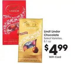 Ralphs Lindt Lindor Chocolate offer