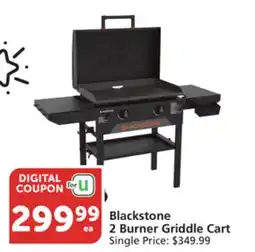 Vons Blackstone 2 Burner Griddle Cart offer