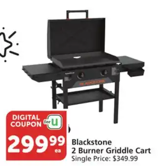 Vons Blackstone 2 Burner Griddle Cart offer