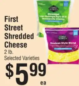Smart & Final First Street Shredded Cheese offer