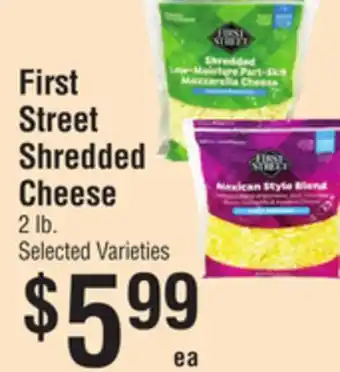 Smart & Final First Street Shredded Cheese offer