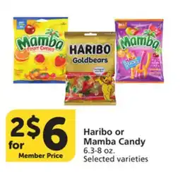 Vons Haribo or Mamba Candy offer