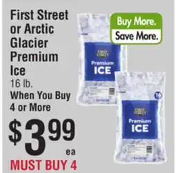 Smart & Final First Street or Arctic Glacier Premium Ice offer