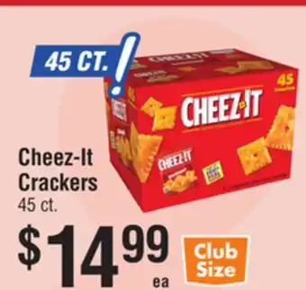 Smart & Final Cheez-It Crackers offer