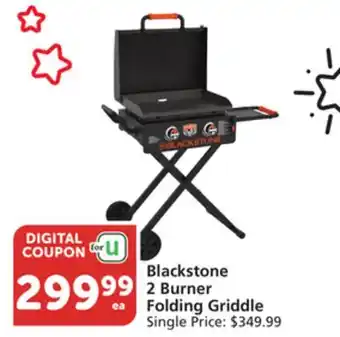Vons Blackstone 2 Burner Folding Griddle offer