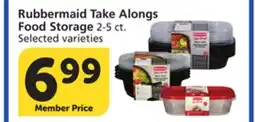 Vons Rubbermaid Take Alongs Food Storage offer