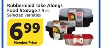 Vons Rubbermaid Take Alongs Food Storage offer